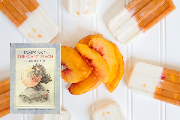 peach popsicles by chocolate and carrots